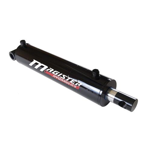 Magister Hydraulic Cylinder 3.5" Bore x 12" Stroke, Welded Hydraulic Ram with Pin Eye Mount, Double Acting Hydraulic Piston 3500 PSI (WPE 3.5x12) in Kuwait