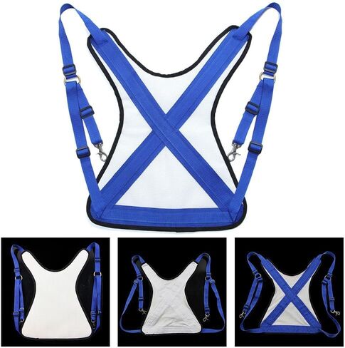 Fishing Vest with Adjustable Back Harness and Breathable PVC Mesh for Sea and Boat Fishing Equipment in Kuwait
