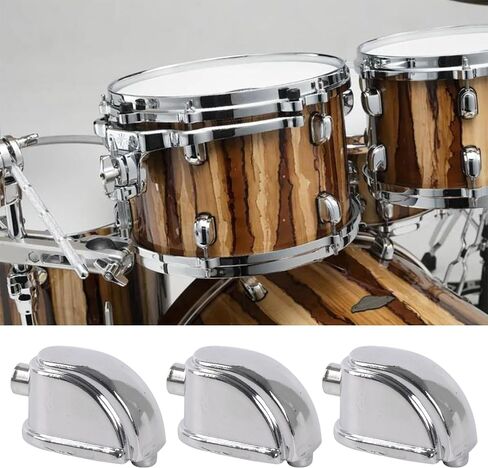 Yibuy 8 قطع Snare Drum العروات 1.02 بوصة تباعد الفتحات لملحقات الإيقاع in Kuwait