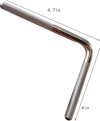 Short L-Rod 10mm Diameter Chrome Plated Steel Tom Holder Drum Set Percussion Accessories in Kuwait