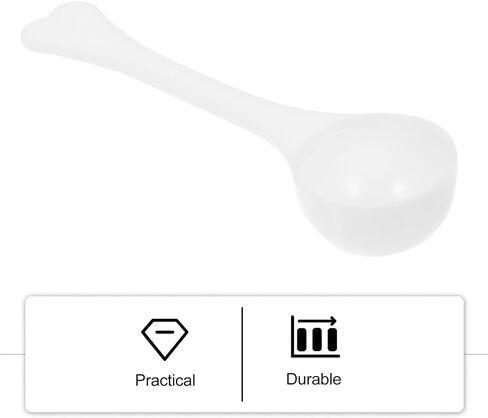 Generic 100 قطعة من البلاستيك مغرفة صغيرة 3 جرام ملعقة قياس صغيرة للقياس، بلاستيك قوي خفيف الوزن، تصميم عملي للمطابخ والمختبرات in Kuwait