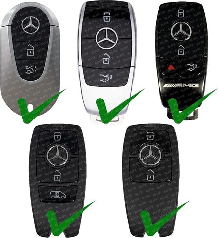 Key Fob Batteries Replacement for Mercedes-Benz (C-Class E-Class ML S-Class Sprinter GLC GL CLA CLK GLE GLA SLK SL CLS GLS R C300 E350 ML350 C280) Remote Key Pack in Kuwait