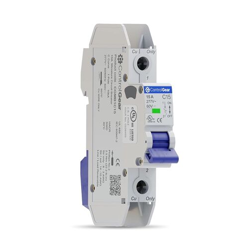 قاطع الدائرة المصغرة UL489، منحنى 25A C، 277VAC، 60VDC، 10kAIC DIN، حماية دائرة فرع MCB غير المستقطبة، جهاز التحكم CGMB1C25 (1 Pole C Trip 25 Amp) in Kuwait