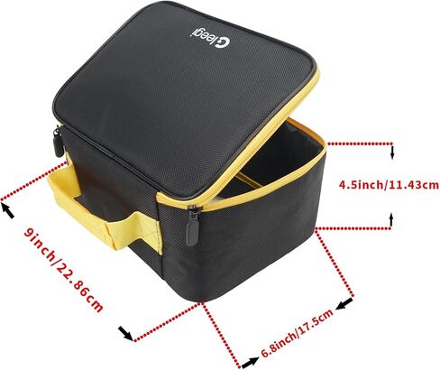 Carrying Case Compatible with AutoLine Pro HyperSmoke™ Automotive Smoke Machine – Travel Storage Bag for EVAP Leak Tester with Built-in Compressor, Cables & 2 Fluid Bottles – Protective Pouch in Kuwait