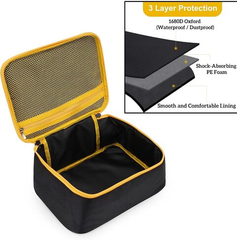 Carrying Case Compatible with AutoLine Pro HyperSmoke™ Automotive Smoke Machine – Travel Storage Bag for EVAP Leak Tester with Built-in Compressor, Cables & 2 Fluid Bottles – Protective Pouch in Kuwait
