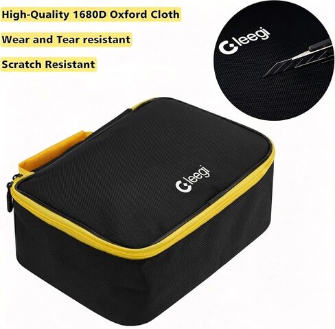 Carrying Case Compatible with AutoLine Pro HyperSmoke™ Automotive Smoke Machine – Travel Storage Bag for EVAP Leak Tester with Built-in Compressor, Cables & 2 Fluid Bottles – Protective Pouch in Kuwait