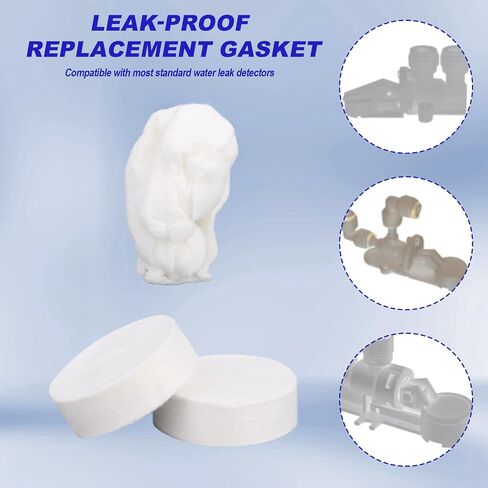 10pcs Replacement Pads for Automatic Leak Detectors, Universal Leakage Protection Expansion Cotton for Under Sink Reverse Osmosis Water Filtration System in Kuwait