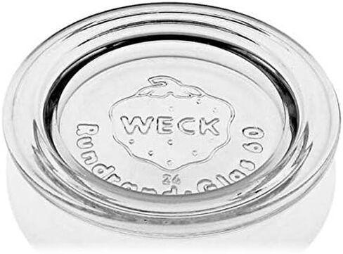3 x Weck 60mm (2 3/8") SMALL ORIGINAL Loose Fitting Replacement Glass Lid. Fits WECK Models 080, 755, 760, 761, 762, 763, 764, 766, 902, 905, 975, 995. in Kuwait