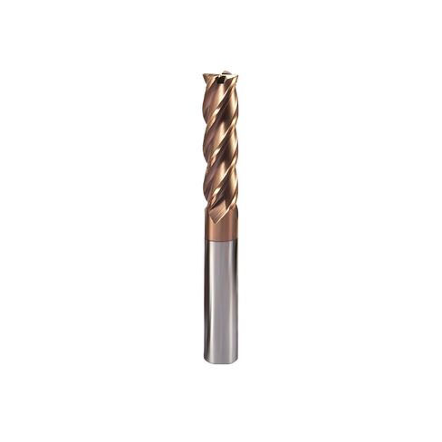 Tungsten Steel 4/2 Blade Flat Bottom Extended cemented Carbide 60 Degree end Mill(4刃200长60度) in Kuwait