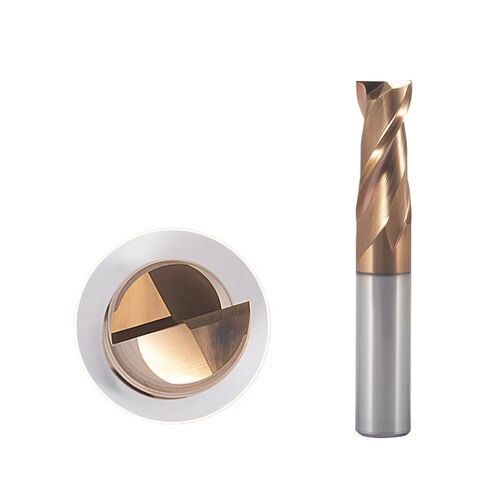 التنغستن الصلب 4/2 شفرة مسطحة القاع الموسعة كربيد الأسمنت مطحنة نهاية 60 درجة (D4 * D4 * 50L * 2F) in Kuwait