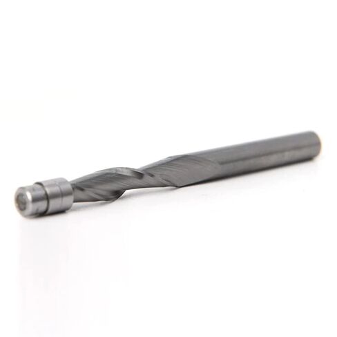 Router Bit for 6mm Shank Milling Cutter Solid Carbide-Tipped Cutter End Mill CNC Router Bit Tool（Size:#D in Kuwait