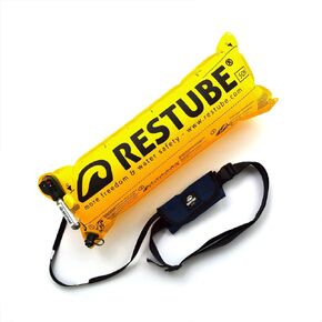 Restube The One Safety Buoy | Compact Inflatable Water Safety Float | Pull-to-Inflate Emergency Swim Buoy | Lightweight & Reusable | for Swimming, Paddleboarding, Snorkeling & Open Water in Saudi Arabia
