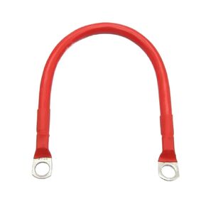 Battery Inverter Cable RV Pure Copper Wire 8 6 4 AWG with M8 Tinned Lug for Solar System UPS Car Connection(Red,20cm,4AWG) in Kuwait