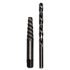 Drill America #2 Spiral Flute Screw Extractor and 7/64" Left Hand Drill Bit Kit, POUEZ Series in Kuwait