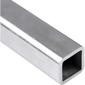 2" x 2" Iron Structural Sqare Tube (0.19" Wall),12 Inch —for Industrial DIY, Backyard Projects, 1 Pcs, Galvanized Iron in Kuwait