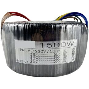 1pcs 1500W Transformer 48V Stepper Motor Pure Copper Power Supply Single-Phase Isolation Full Power in Kuwait