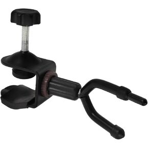 Violin Music Stand Hanger with Stable Grip and Portable Design, Black Metal and Plastic Violin Storage Rack for Performance Venues and Rehearsal Rooms in Kuwait
