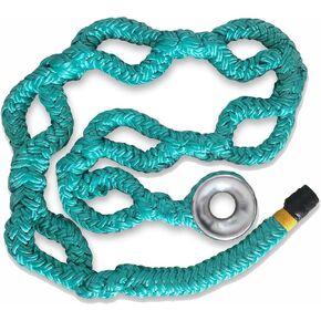 Rigging Ring Sling Rope: 3/4" x 6’ with 28mm Inner 3 Aluminum Ring 7-Hole Adjustable Rigging Block Sling 14600 lbs MBS in Kuwait