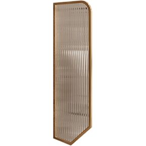 Toilet Partition, Urinal Bear The Impact Translucent Glass Panels, Regional Division Partition Protection Screen for Public Space Bathroom Hotel (Color : Black, Size : 15.7x47in-6pcs) (Black in Kuwait