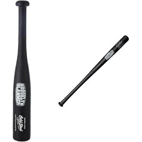 Cold Steel Brooklyn Series Unbreakable Baseball Bat Bundle - 19" Bat, 24" Basher (92BSW, Black) in Kuwait