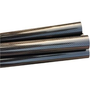 1 قطعة أنبوب من ألياف الكربون سطح لامع عادي (2 قطعة 8x4x500 مللي متر) in Kuwait