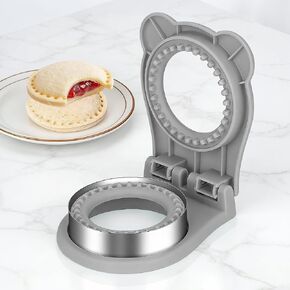 صانعة قطاعة الساندويتشات غير القابلة للقشرة، قاطعة وسدادة الساندويتشات، PB&J صانعة غير قابلة للقشرة - شكل دائري، أحمر in Kuwait