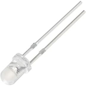 100 جهاز كمبيوتر شخصى 3mm 940nm الأشعة تحت الحمراء IR باعث أضواء LED ديود واضح شفاف عدسة مستديرة DC 1.2V-1.5V 20mA إضاءة لمبة مصابيح مكونات الالكترونيات مؤشر انبعاث الضوء in Kuwait