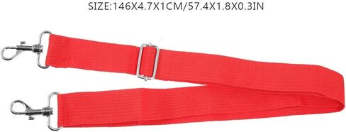 Adjustable Snare Drum Strap Belt Thickened Polyester Stitching Red Drum Sling Waist Belt Marching Percussion Instruments in Kuwait
