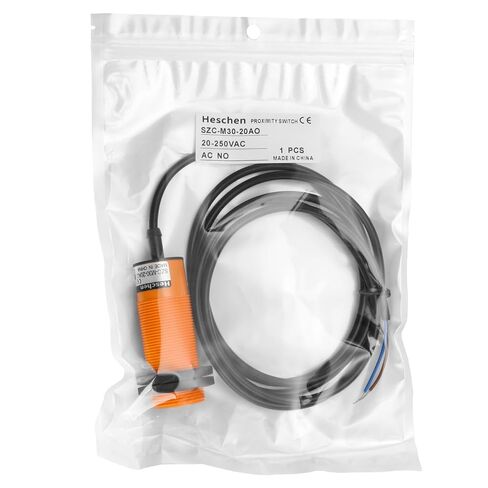 Heschen M30 كاشف مفتاح القرب بالسعة 20 مم مفتاح القرب | SZC-M30-20AO 20-250VAC 400mA مفتوح عادة (NO) 2 سلك in Kuwait