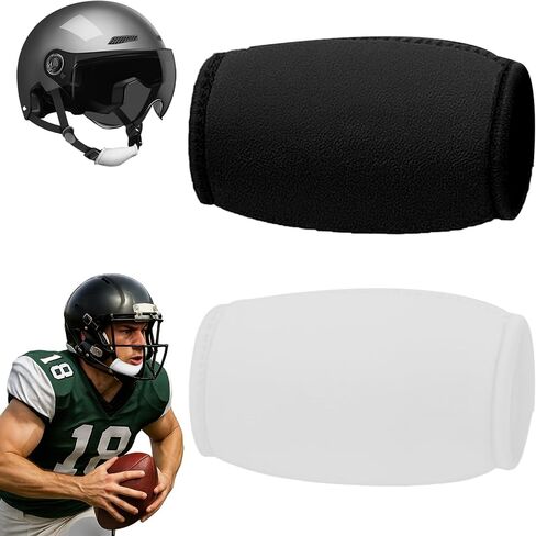 chin strap football cover set of 2, soft padded youth chin strap cover for comfort, breathable football chin strap cover fits youth & adult helmets in Kuwait