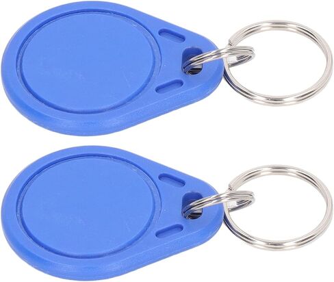 100 Pieces Key Fobs Read Only Access Control Token with Unique 10 Digit Number for Residential Bus Apartments in Kuwait