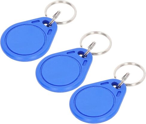 100 Pieces Key Fobs Read Only Access Control Token with Unique 10 Digit Number for Residential Bus Apartments in Kuwait