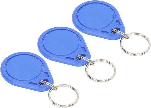 100 Pieces Key Fobs Read Only Access Control Token with Unique 10 Digit Number for Residential Bus Apartments in Kuwait