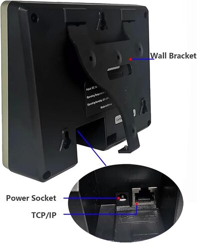 TCP/IP SSR RFID القرب 125 كيلو هرتز نظام بطاقة الوقت والحضور MX200 in Kuwait