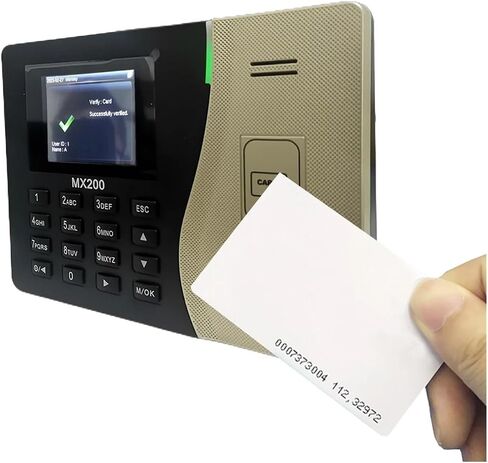 TCP/IP SSR RFID القرب 125 كيلو هرتز نظام بطاقة الوقت والحضور MX200 in Kuwait