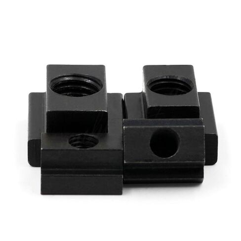 M6-M30 DIN508 Black Oxide Finish Grade 8. Carbon Steel T-Slot Nut Tapped Through Slot T-Nuts Furniture(M27 1P) in Kuwait