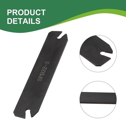 SPB32-3 Grooving Tool Holder Cutting Bar Rod for ZQMX 3N11-1E SP300 GTN-3, 32mm Height 150mm Length Metal Slotting Tool for SMBB1632 2032 2532 in Saudi Arabia