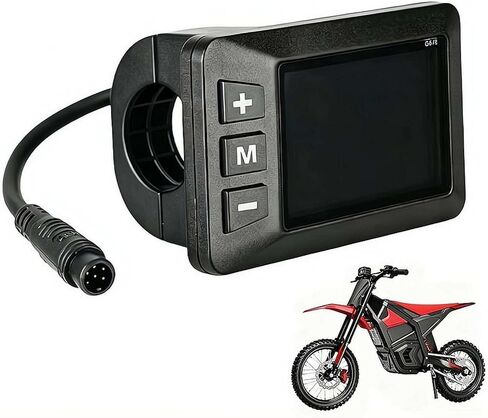 استبدال شاشة عرض LCD للدراجة الكهربائية G518 لدراجة Yozma IN10 الكهربائية الترابية المقاومة للماء للدراجة الإلكترونية وعداد السرعة ولوحة التحكم ولوحة التحكم in Kuwait
