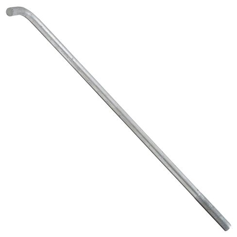 1-1/4"-7 x 42" L-Bolt Concrete Anchor Bolt - Hot Dip Galvanized by Conquest Fasteners in Kuwait