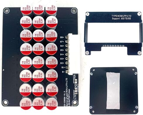8S 6S 7S 5A 12V المعادل النشط سبائك الألومنيوم واقية BMS موازن Lipo Lifepo4 Lto ​​معادلة بطارية الليثيوم النشطة in Kuwait