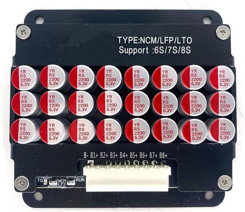 8S 6S 7S 5A 12V المعادل النشط سبائك الألومنيوم واقية BMS موازن Lipo Lifepo4 Lto ​​معادلة بطارية الليثيوم النشطة in Kuwait