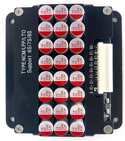 8S 6S 7S 5A 12V المعادل النشط سبائك الألومنيوم واقية BMS موازن Lipo Lifepo4 Lto ​​معادلة بطارية الليثيوم النشطة in Kuwait
