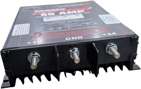Vanner VoltMaster 66-60 Battery Equalizer | 24V to 12V | 60 Amp | Heavy Duty Anodized Aluminum Enclosure | Transit Bus, Coach, Heavy Truck in Saudi Arabia