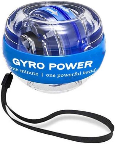 Self-Starting Gyro Ball Gyroscopic Power Wrist Ball Forearm Exerciser Arm Hand Muscle Force Trainer Gyroball in Kuwait