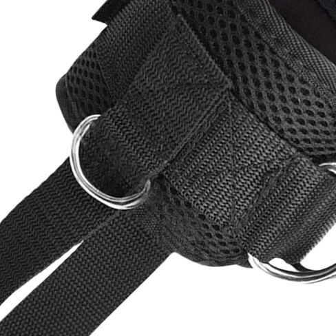 Straps Easy to Use Leg Strength Trainer Adjustable Ankle Cuffs Cable Machine Attachments for Adult Gym Ankle Cuffs Foot Buckle in Kuwait