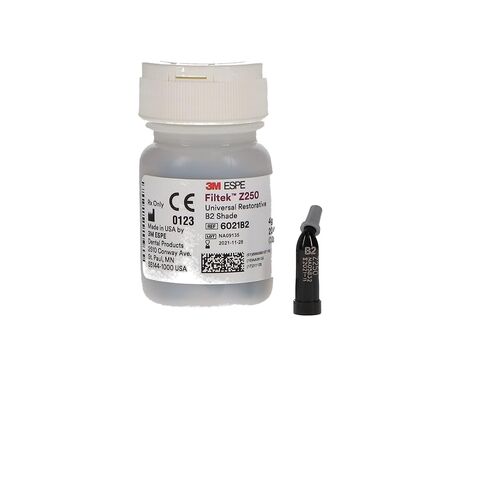 3M ESPE 6021B2 Filtek Z250 Universal Microhybrid Restorative Compules B2 20/Pk 0.2 جم in Kuwait
