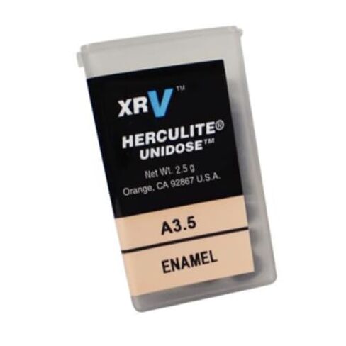 Kerr Dental 23039 Herculite XRV Unidose Compules Enamel A3.5 0.25 Gm 20/Pk in Kuwait
