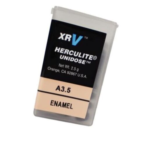 Kerr Dental 23039 Herculite XRV Unidose Compules Enamel A3.5 0.25 Gm 20/Pk in Kuwait