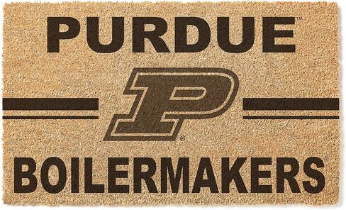 ممسحة أرجل من KH Sports Fan Purdue Boilermakers بشعار فريق جوز الهند، متعددة (1063100406) in Kuwait