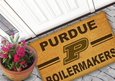 ممسحة أرجل من KH Sports Fan Purdue Boilermakers بشعار فريق جوز الهند، متعددة (1063100406) in Kuwait